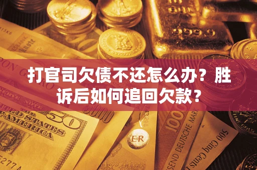 北京打官司欠债不还怎么办？胜诉后如何追回欠款？