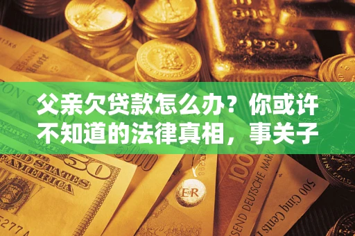 北京父亲欠贷款怎么办？你或许不知道的法律真相，事关子女未来