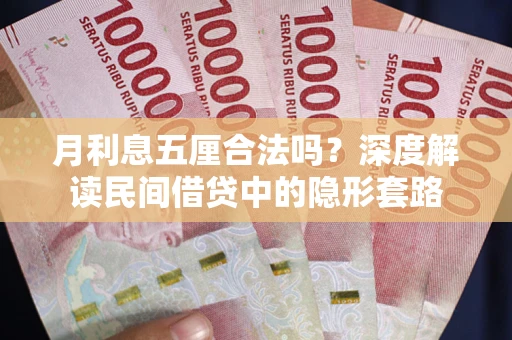 北京月利息五厘合法吗？深度解读民间借贷中的隐形套路