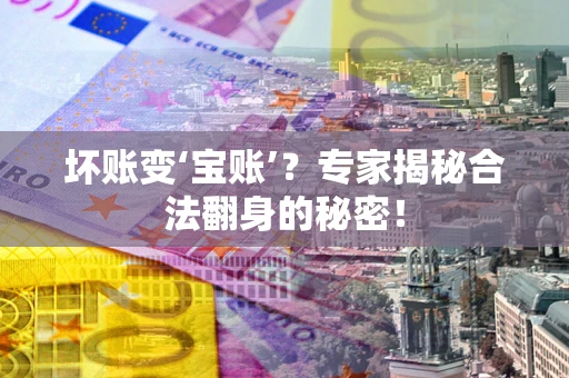 北京坏账变‘宝账’？专家揭秘合法翻身的秘密！