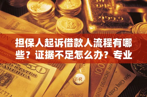 北京担保人起诉借款人流程有哪些？证据不足怎么办？专业律师解答