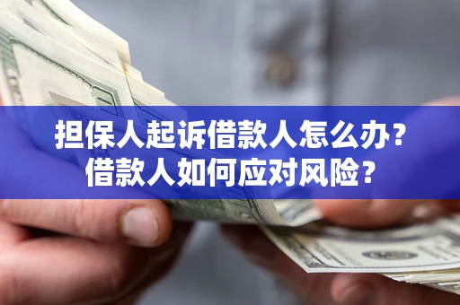 北京担保人起诉借款人怎么办？借款人如何应对风险？