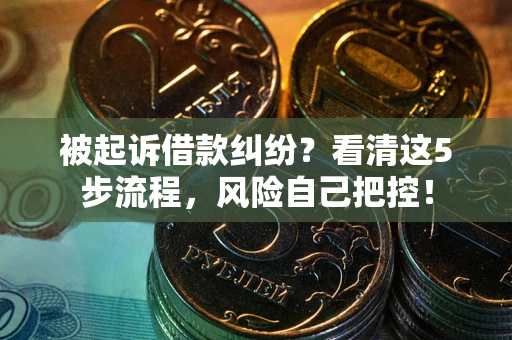 北京被起诉借款纠纷？看清这5步流程，风险自己把控！