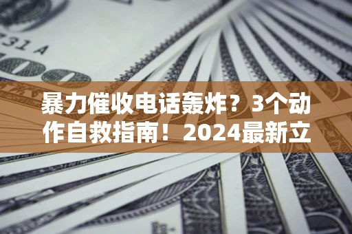 北京暴力催收电话轰炸？3个动作自救指南！2024最新立案标准全解析